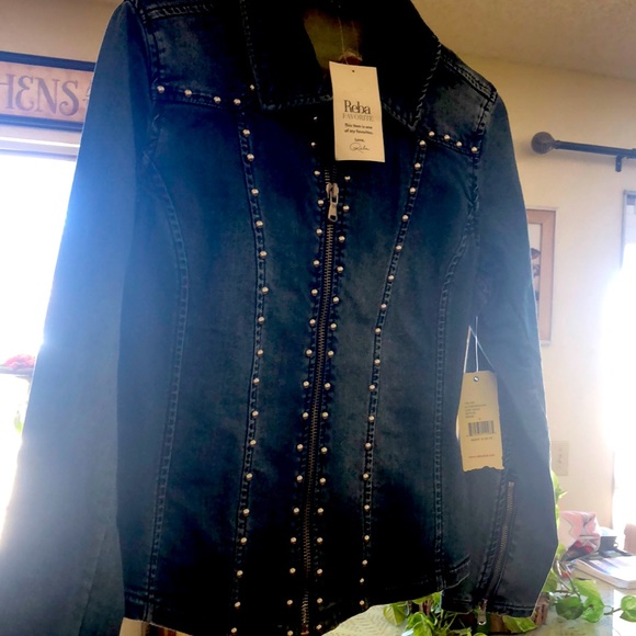 Jean jacket made by Reba - Picture 1 of 5